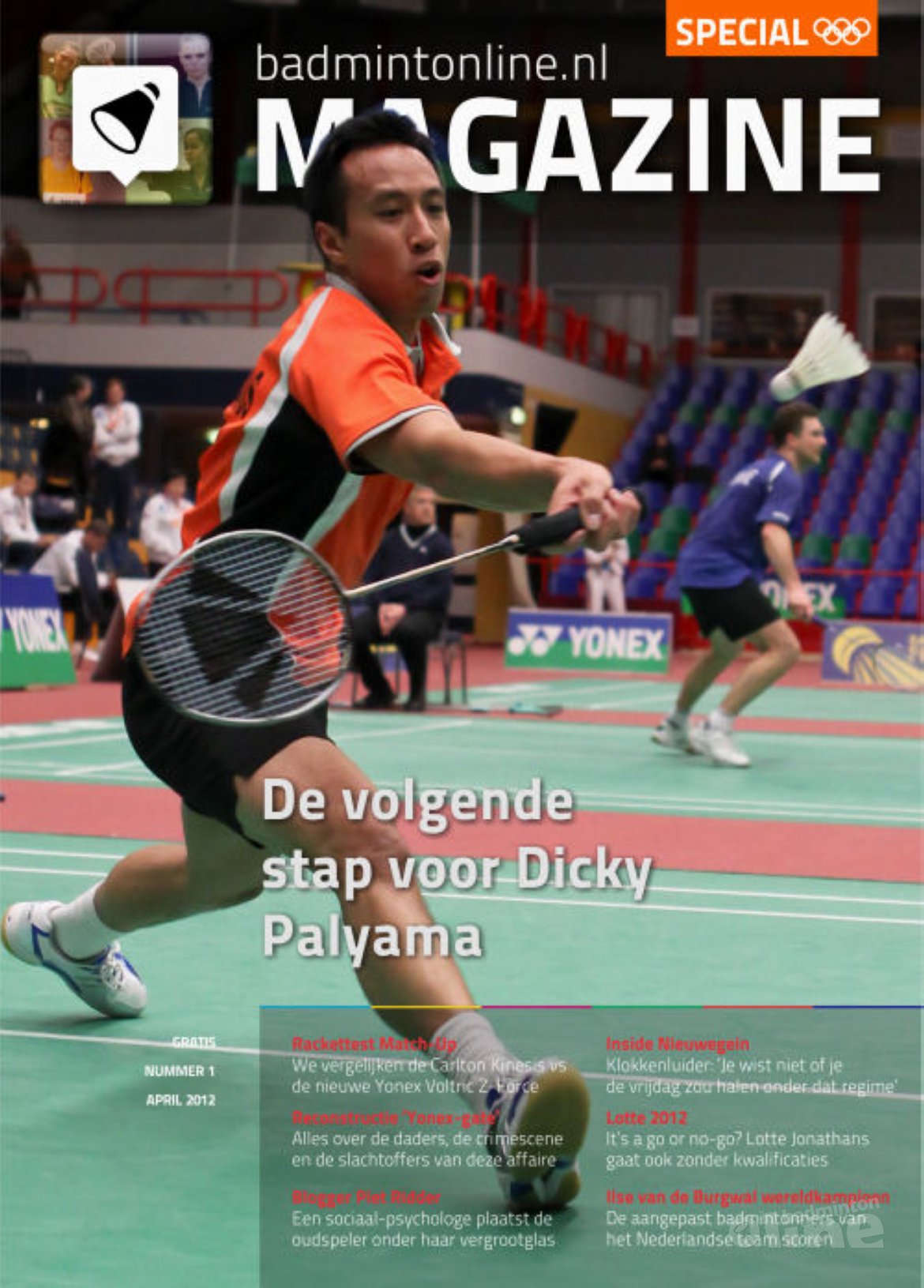 cover badmintonline.nl MAGAZINE