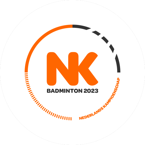 officieel logo FZ Forza Nederlandse Loterij NK Badminton 2023