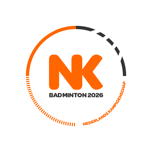officieel logo FZ Forza Staatsloterij NK Badminton 2026