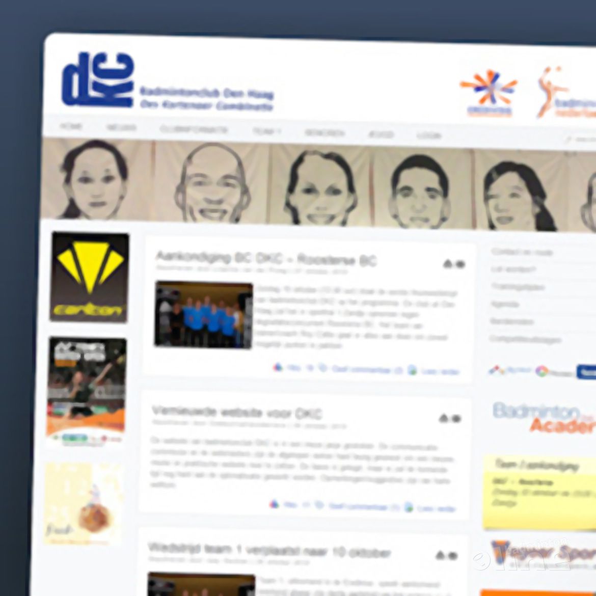Vernieuwde website voor BC DKC Vernieuwde website voor BC DKC