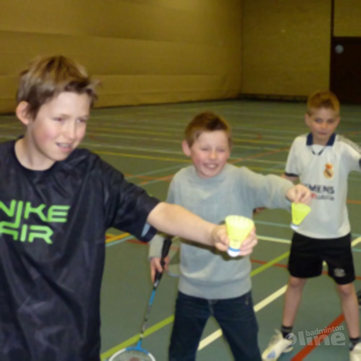 BC Westerbork geeft clinic op basisschool BC Westerbork geeft clinic op basisschool