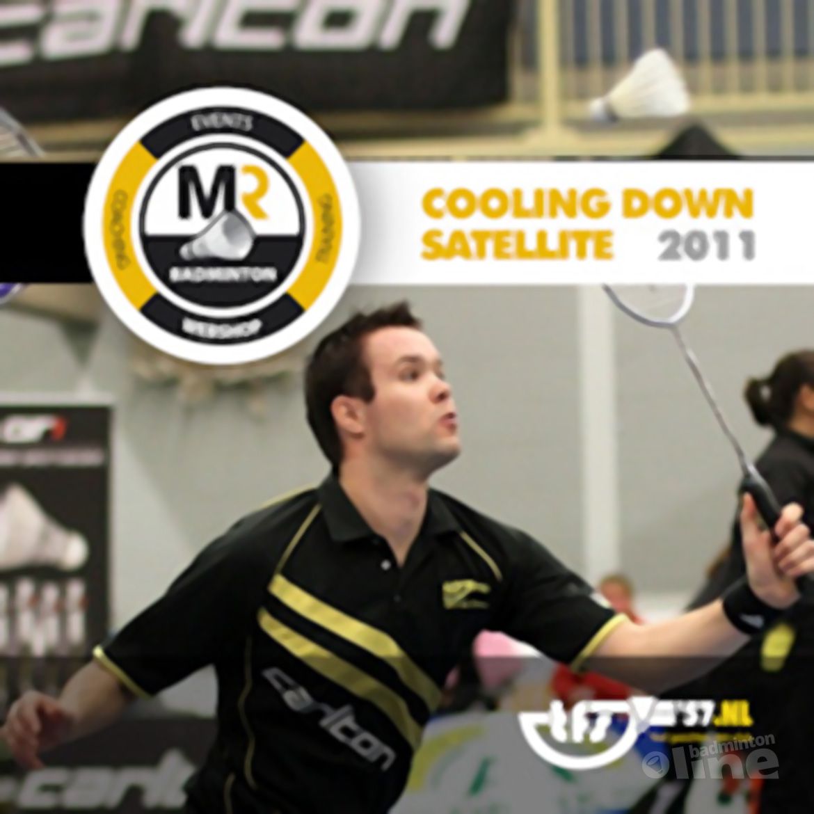 MR Badminton hoofdsponsor Cooling Down Satellite MR Badminton hoofdsponsor Cooling Down Satellite