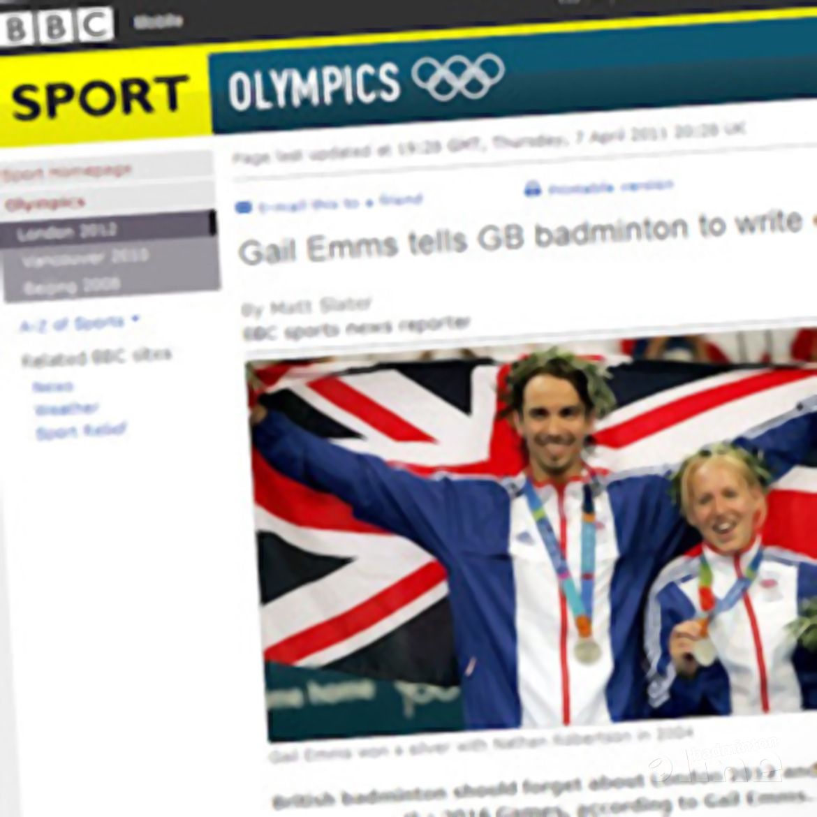 Emms joins Badminton England coaching staff Emms joins Badminton England coaching staff