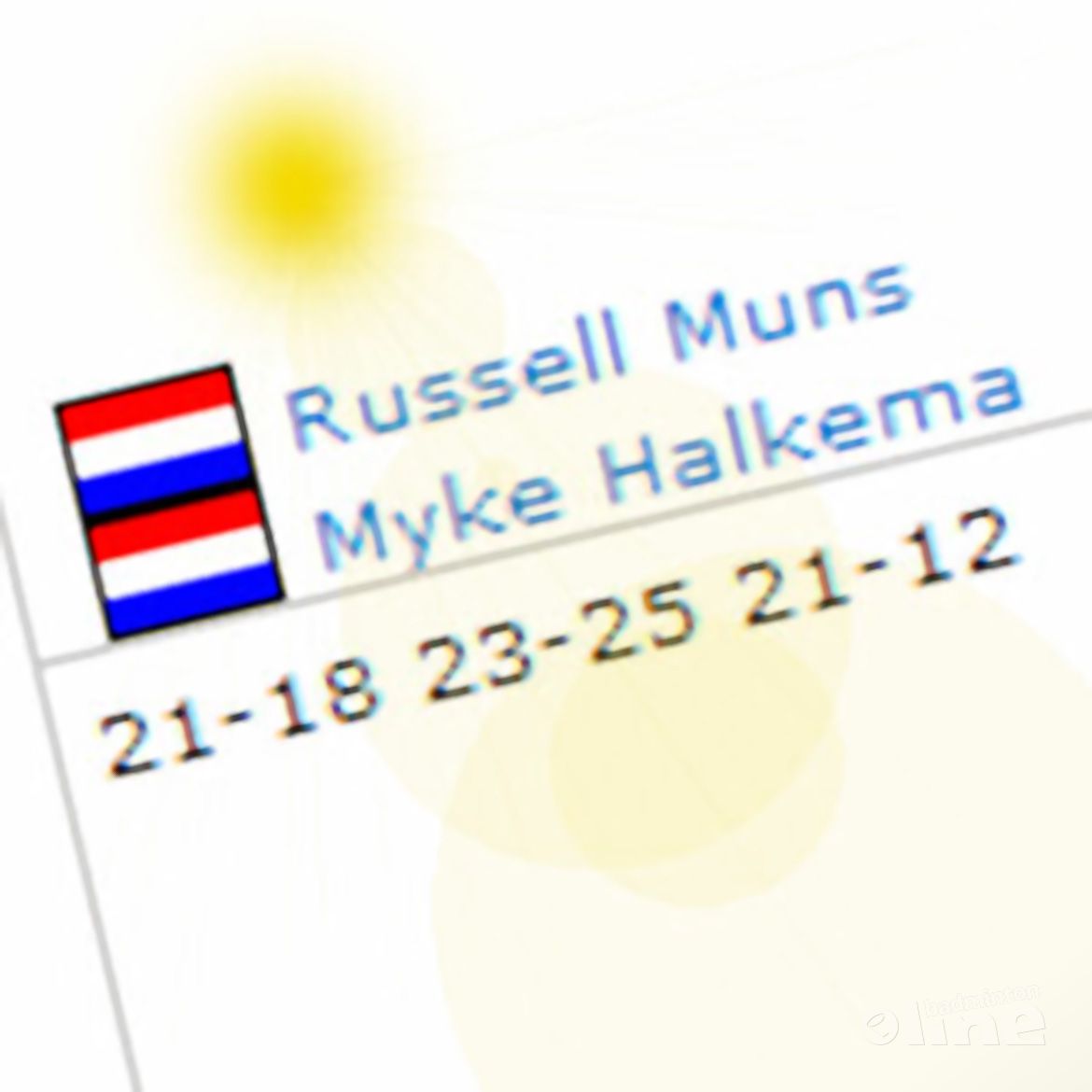 Twee mixen bij laatste acht EJK Twee mixen bij laatste acht EJK