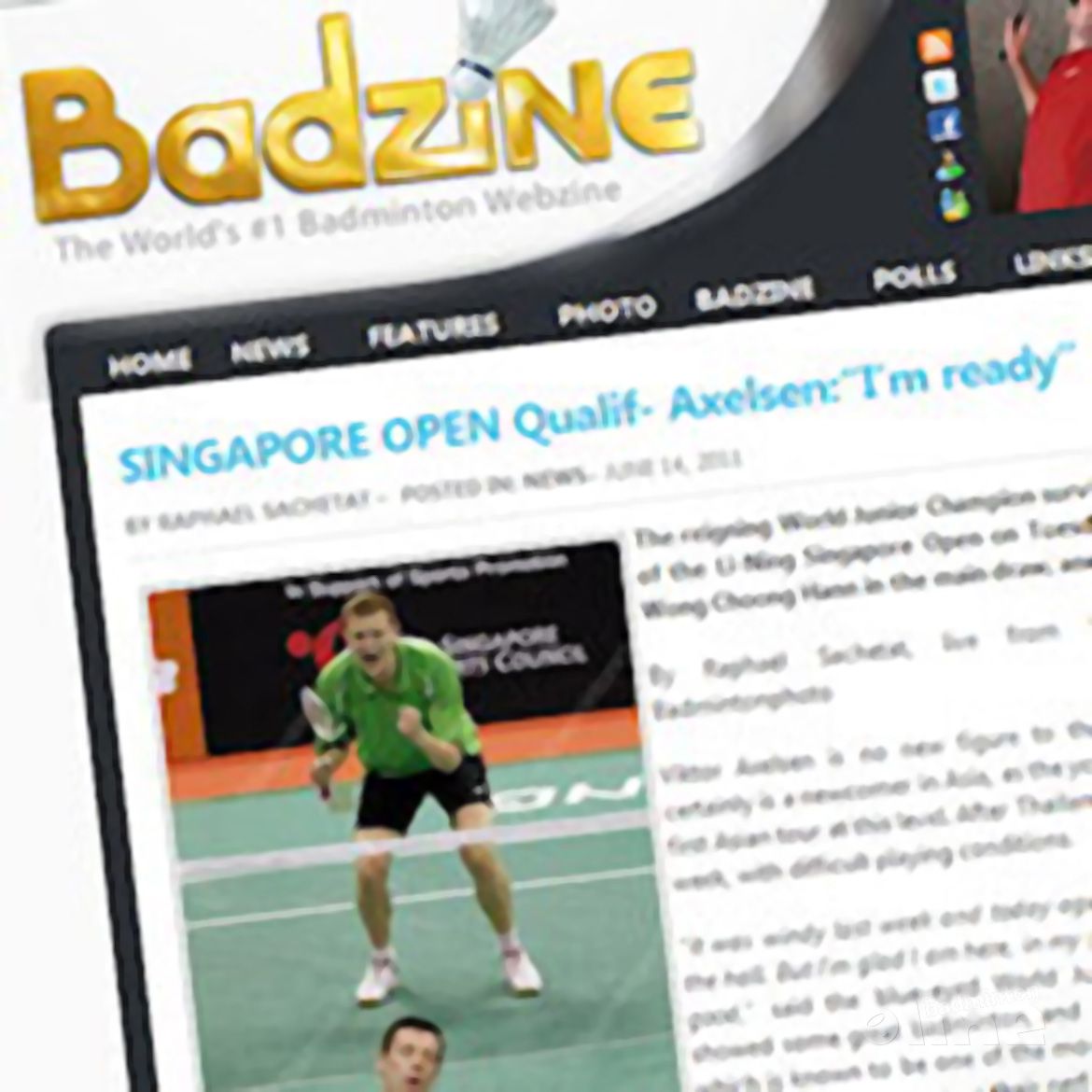 Viktor Axelsen: 'I'm ready' Viktor Axelsen: 'I'm ready'