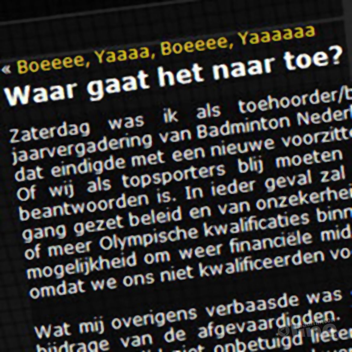 Waar gaat het naar toe? Waar gaat het naar toe?