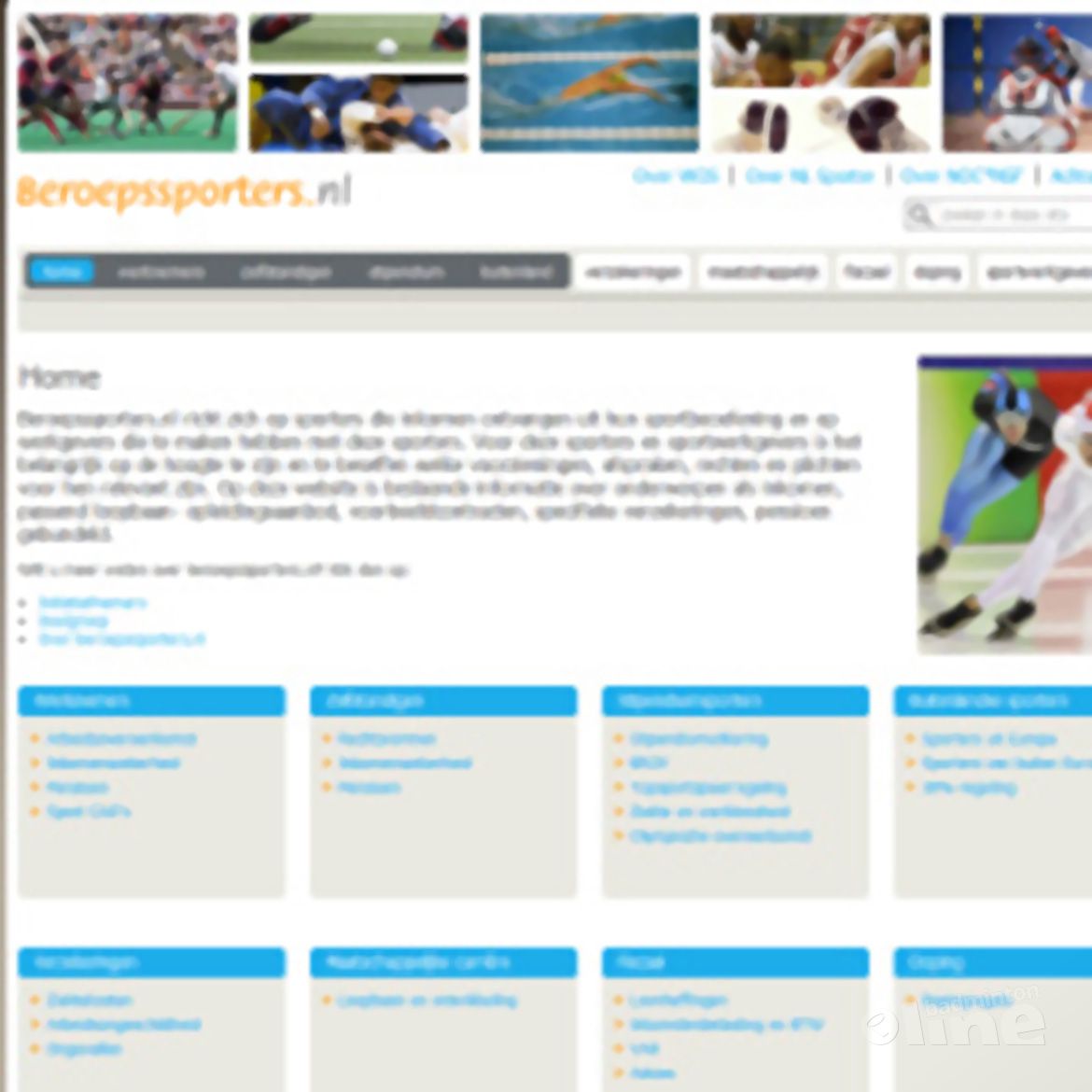 Website Beroepssporters.nl gelanceerd Website Beroepssporters.nl gelanceerd