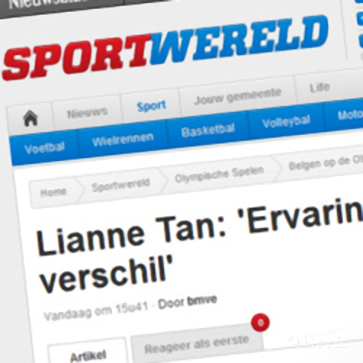 Lianne Tan: 'Ervaring maakt het verschil' Lianne Tan: 'Ervaring maakt het verschil'