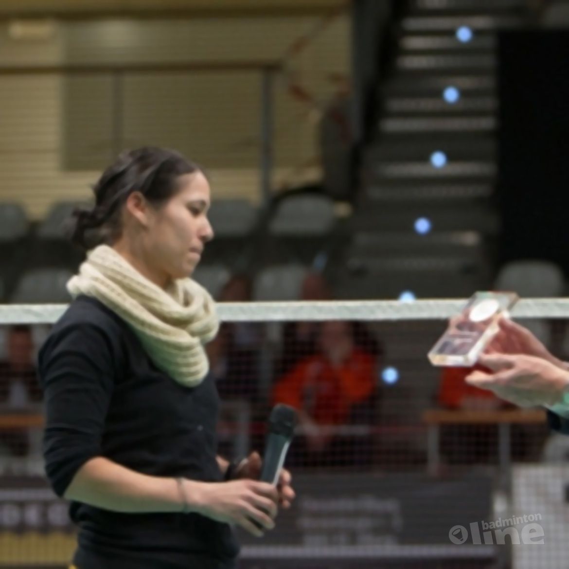 Judith Meulendijks neemt afscheid van het publiek Judith Meulendijks neemt afscheid van het publiek