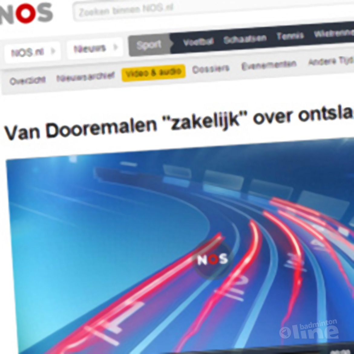 NOS: 'Van Dooremalen NOS: 'Van Dooremalen