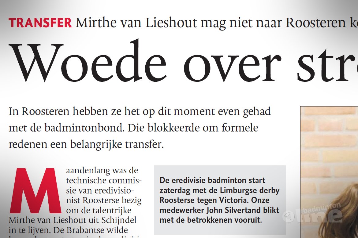 Woede over stroperige regels Woede over stroperige regels