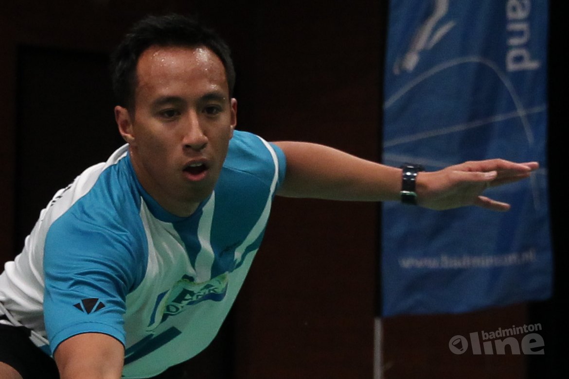 Afscheidswedstrijd Dicky Palyama tegen Peter Gade tijdens Yonex Dutch Open Afscheidswedstrijd Dicky Palyama tegen Peter Gade tijdens Yonex Dutch Open