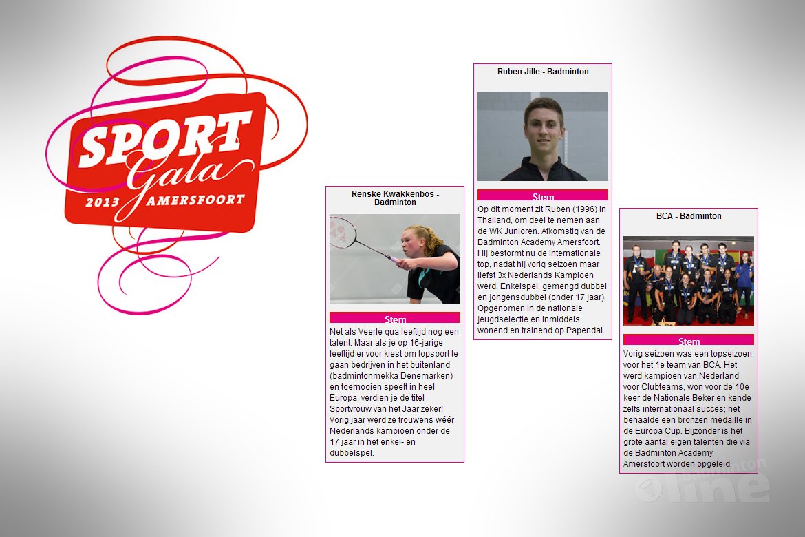 BC Amersfoort verkozen tot sportploeg van het jaar BC Amersfoort verkozen tot sportploeg van het jaar