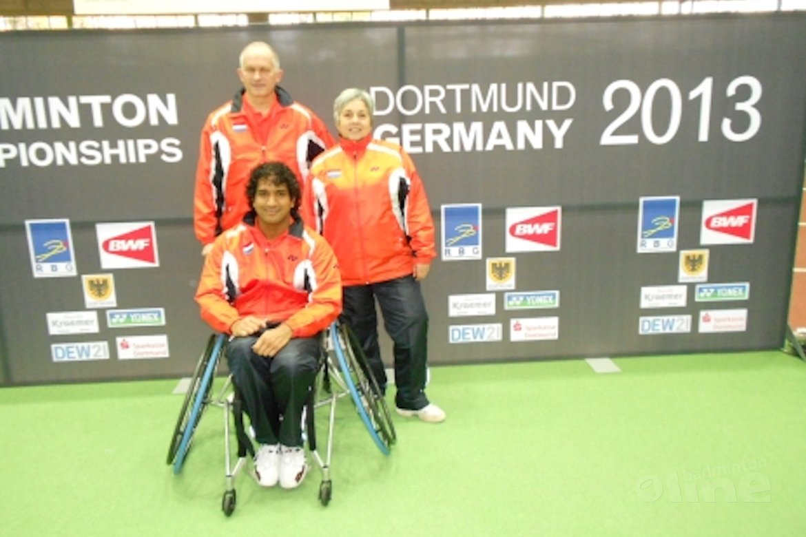 Brouwer von Gonzenbach uitgeschakeld op WK Aangepast Badminton Brouwer von Gonzenbach uitgeschakeld op WK Aangepast Badminton