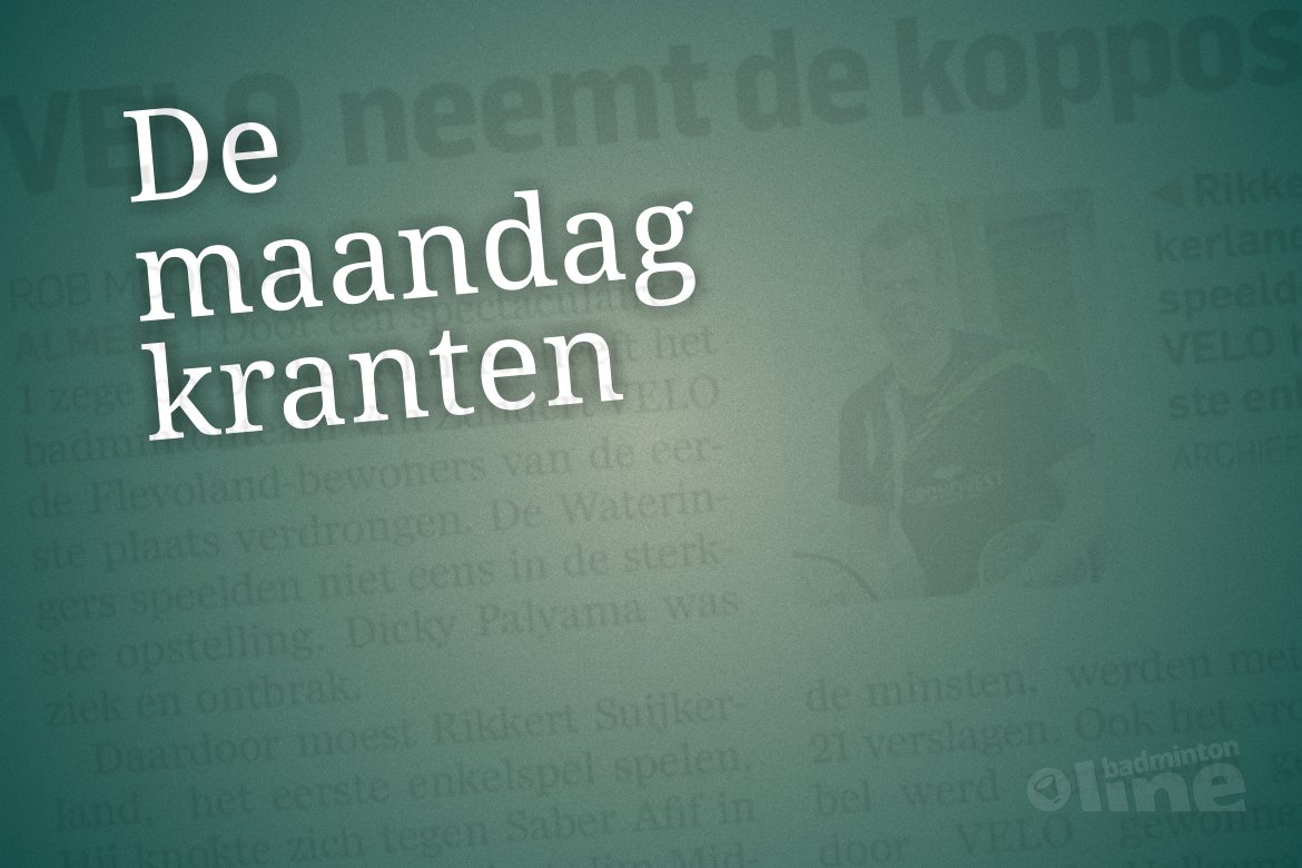 De maandagkranten van 6 januari 2014 De maandagkranten van 6 januari 2014