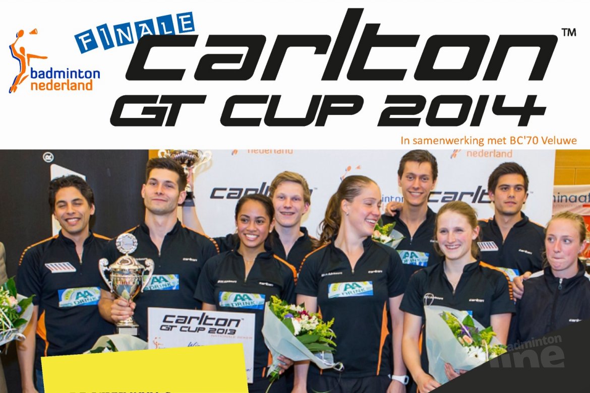 Topbadminton in Epe op finaledag Carlton GT Cup 2014 Topbadminton in Epe op finaledag Carlton GT Cup 2014