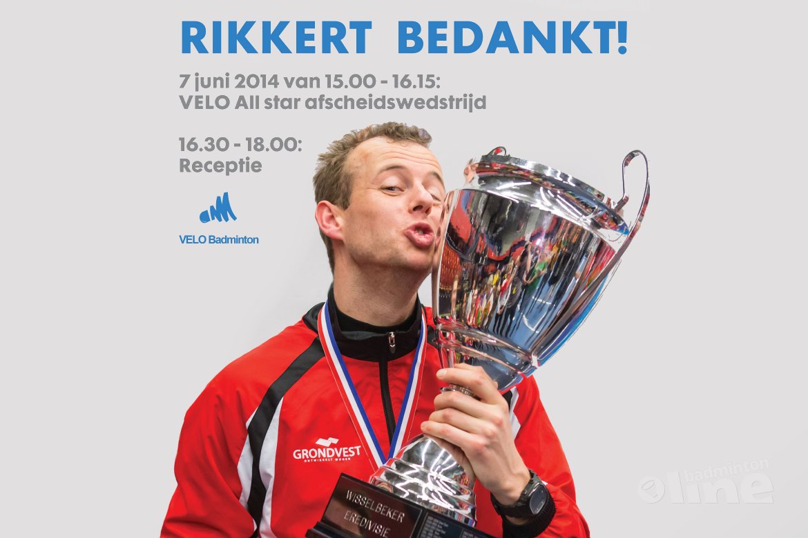 Afscheid van VELO-icoon Rikkert Suijkerland Afscheid van VELO-icoon Rikkert Suijkerland