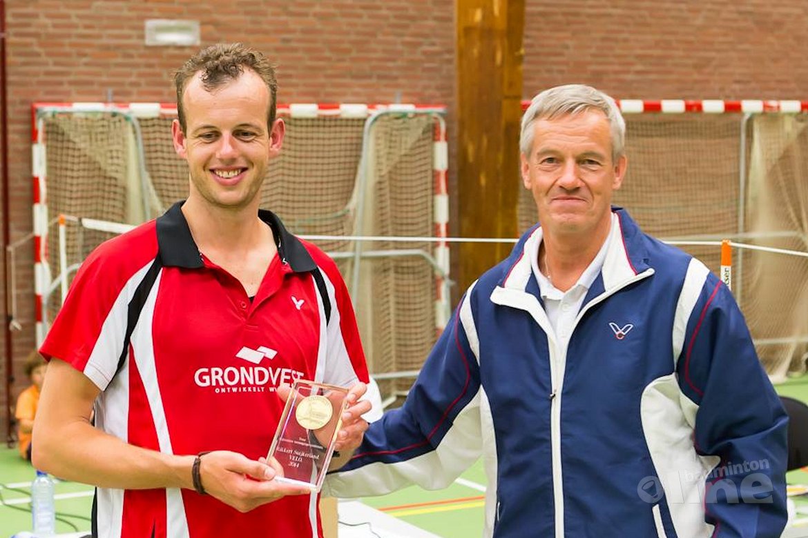 Erepenning voor Rikkert Suijkerland Erepenning voor Rikkert Suijkerland