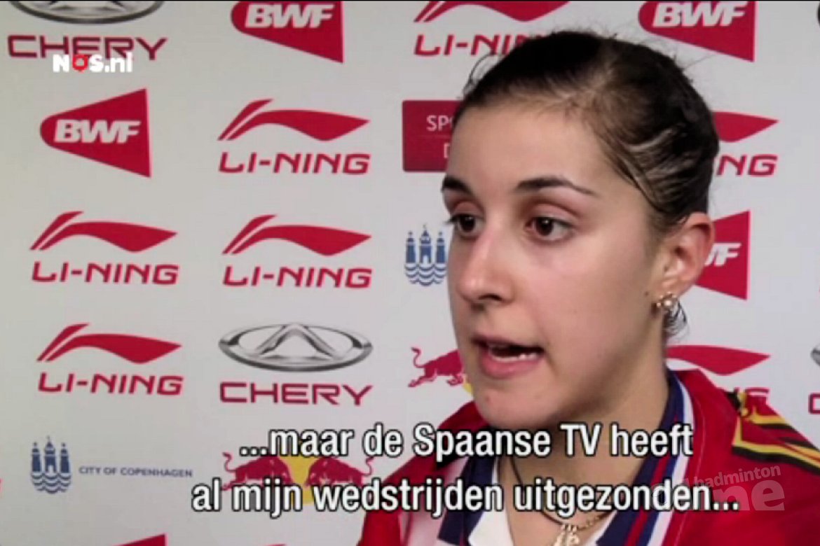 NOS: Spaanse sensatie op WK badminton NOS: Spaanse sensatie op WK badminton