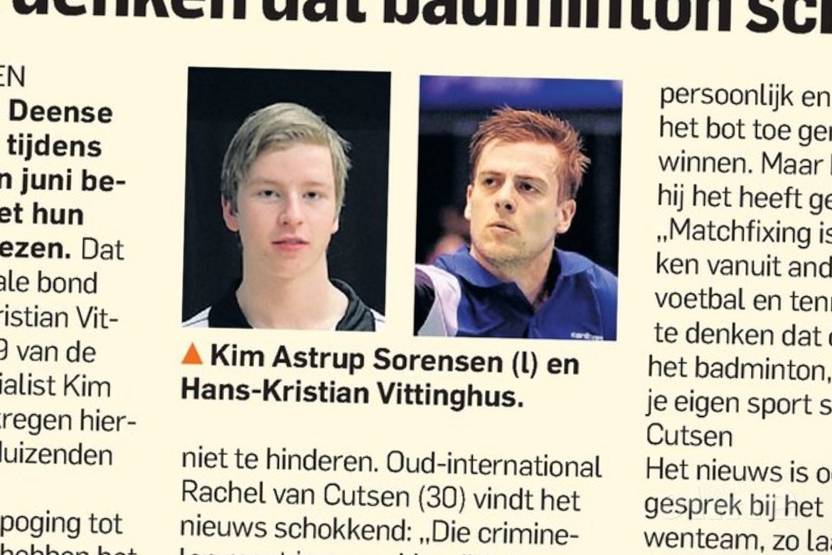 Rachel van Cutsen: 'Naïef te denken dat badminton schoon is' Rachel van Cutsen: 'Naïef te denken dat badminton schoon is'