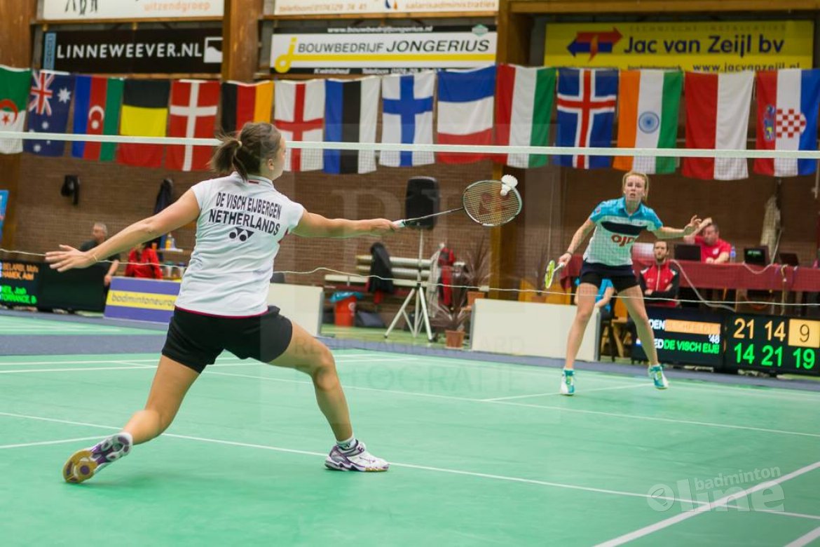 Tien Nederlandse kwartfinales op de Victor Dutch International Tien Nederlandse kwartfinales op de Victor Dutch International