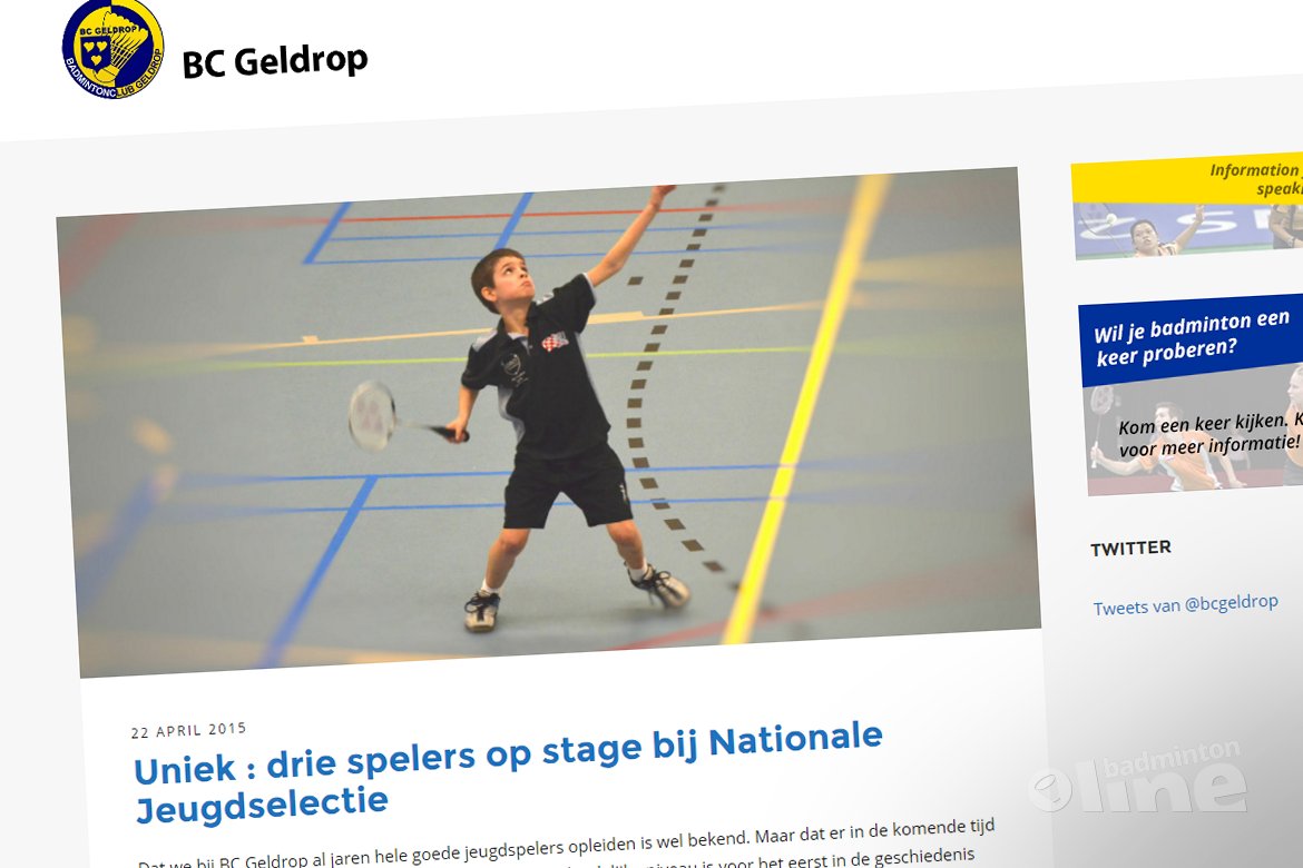 Drie Geldrop-spelers op stage bij nationale jeugdselectie Drie Geldrop-spelers op stage bij nationale jeugdselectie
