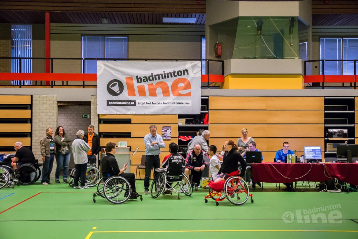Aangepast badminton steeds meer in the picture Aangepast badminton steeds meer in the picture