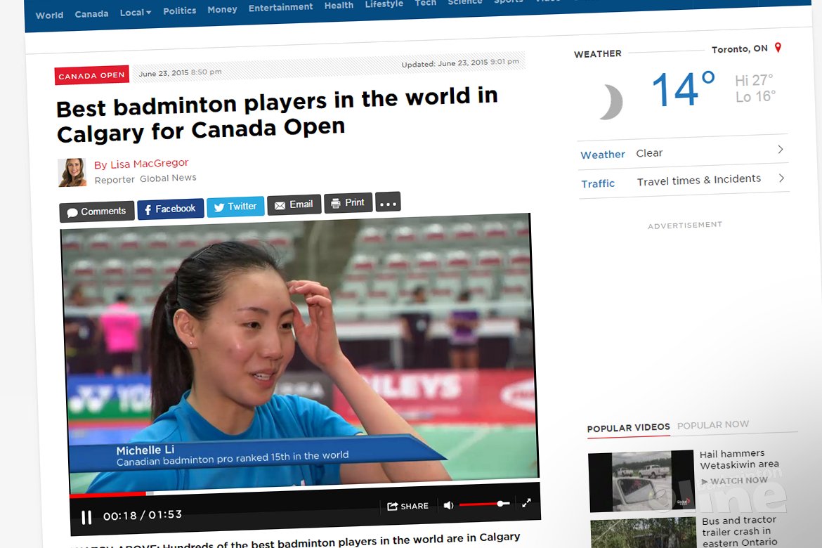 Best badminton players in the world in Calgary for Canada Open Best badminton players in the world in Calgary for Canada Open