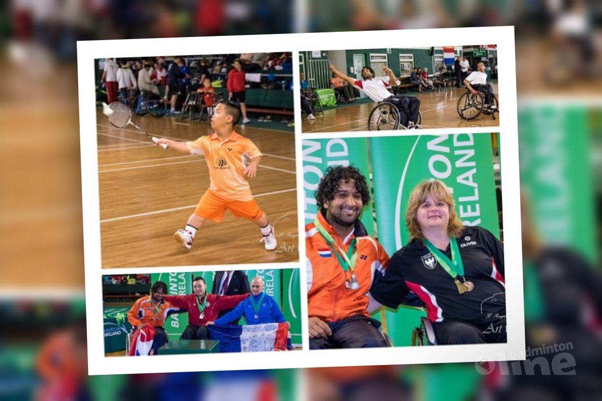 Zilver en brons op Carlton Irish Para-Badminton International Zilver en brons op Carlton Irish Para-Badminton International