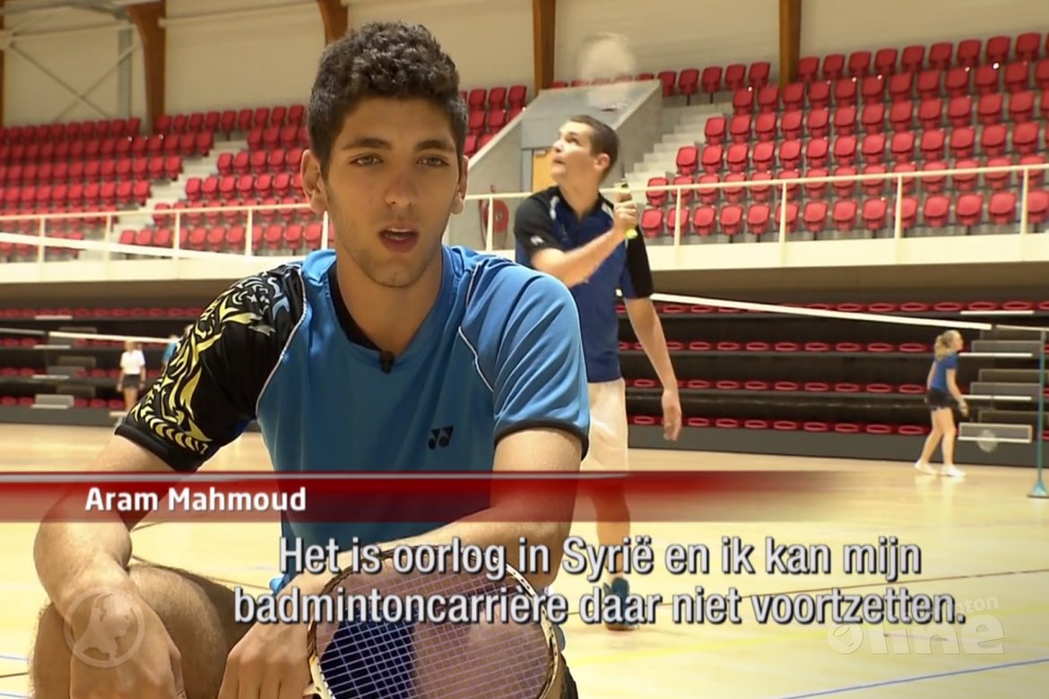 Vluchteling blijkt Syrisch kampioen badminton Vluchteling blijkt Syrisch kampioen badminton