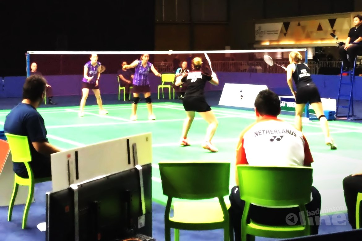 Halve finale voor badmintonsters Piek en Muskens in Brazilië Halve finale voor badmintonsters Piek en Muskens in Brazilië