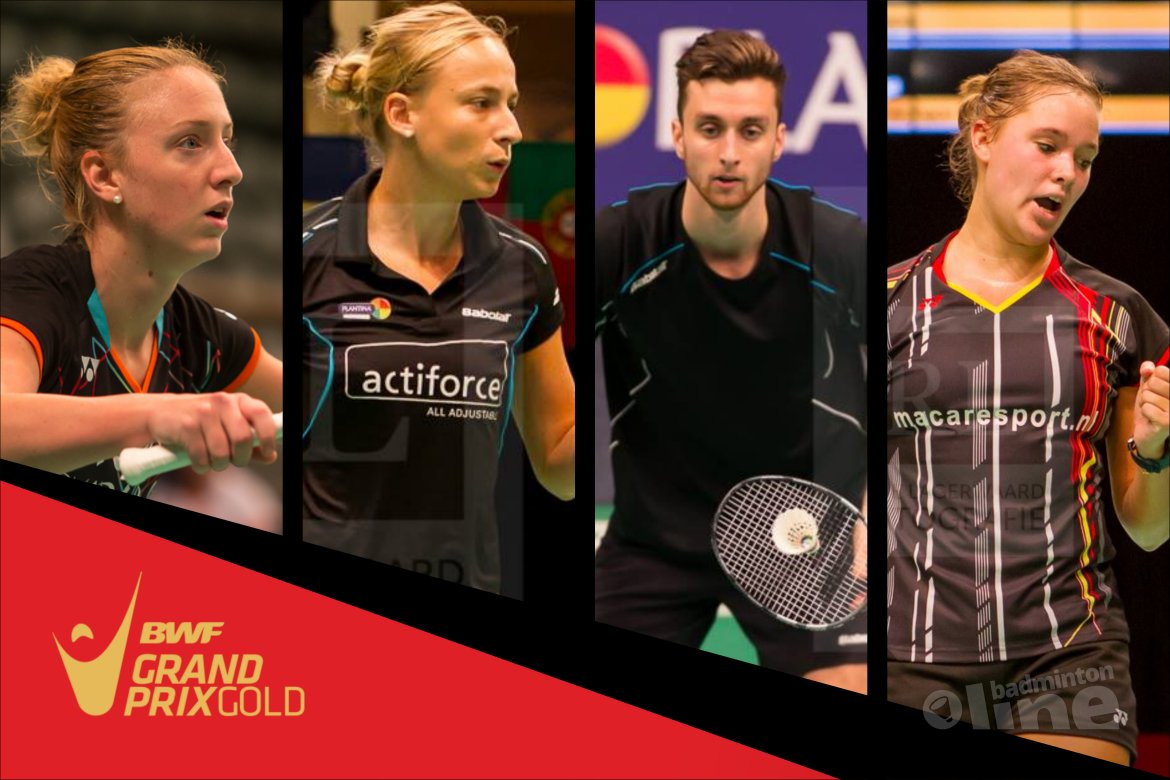 Four Dutch shuttlers at the Malaysia Masters 2016 in Penang Four Dutch shuttlers at the Malaysia Masters 2016 in Penang