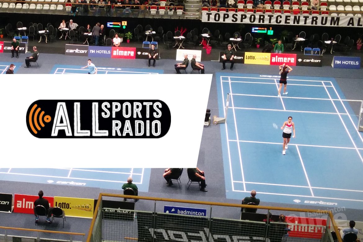 ALLsportsradio bij Carlton NK Badminton 2016: spanning en sensatie! ALLsportsradio bij Carlton NK Badminton 2016: spanning en sensatie!
