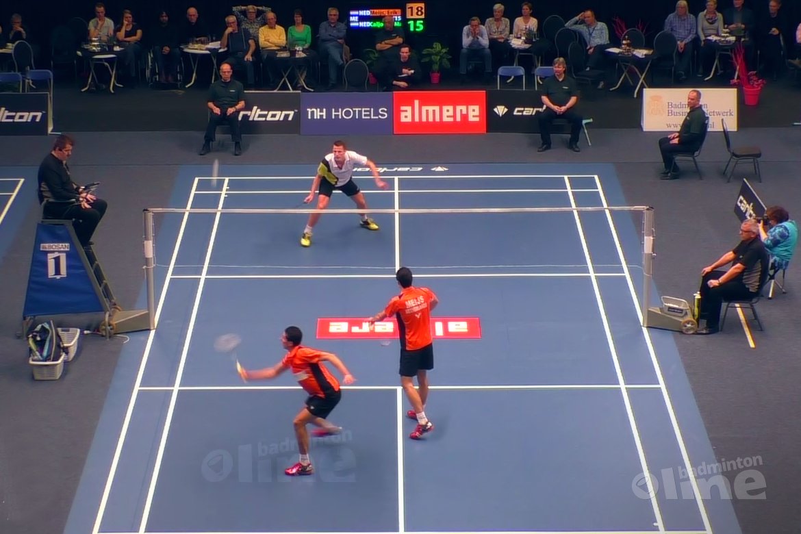 NK Badminton 2016: Erik Meijs tegen Mark Caljouw NK Badminton 2016: Erik Meijs tegen Mark Caljouw