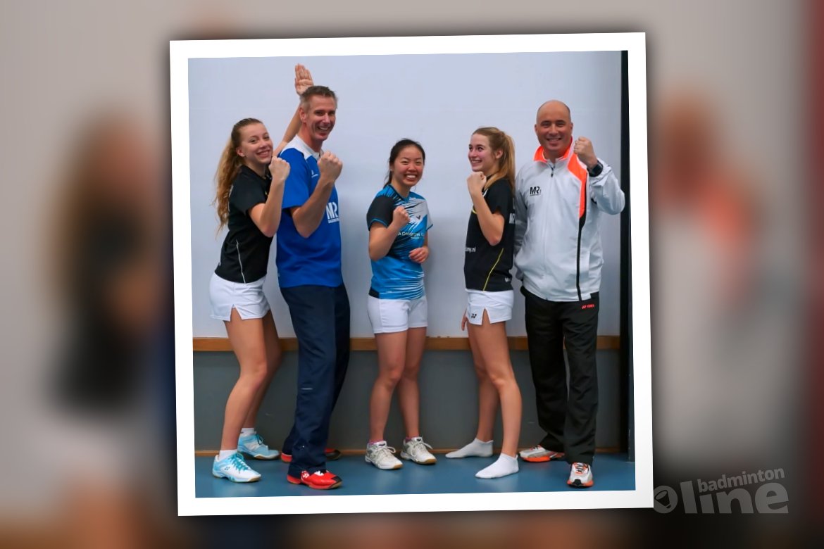 Linda Chen te gast bij Team Van Velzen Linda Chen te gast bij Team Van Velzen
