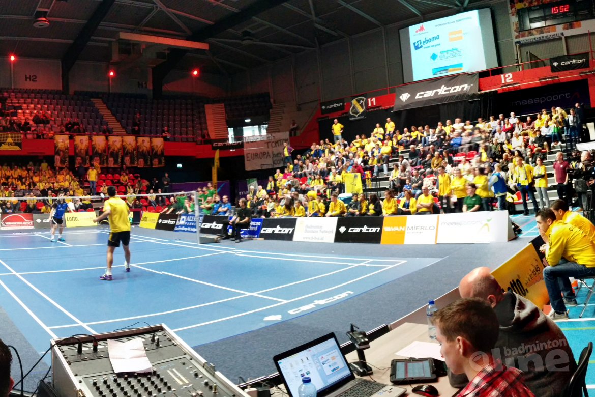 Nog drie jaar finale landskampioenschap Carlton Eredivisie badminton in Den Bosch Nog drie jaar finale landskampioenschap Carlton Eredivisie badminton in Den Bosch