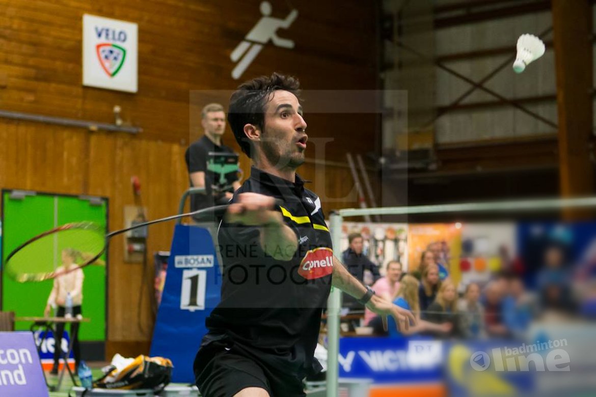 Spanjaard Pablo Abian op kampioenskoers in Wateringen bij Dutch International Spanjaard Pablo Abian op kampioenskoers in Wateringen bij Dutch International