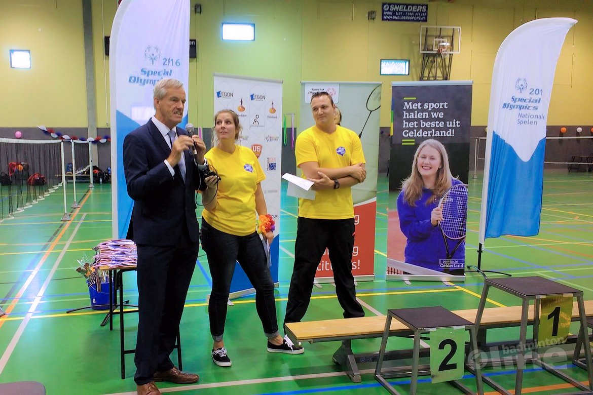 Badminton bij Special Olympics 2016 Badminton bij Special Olympics 2016