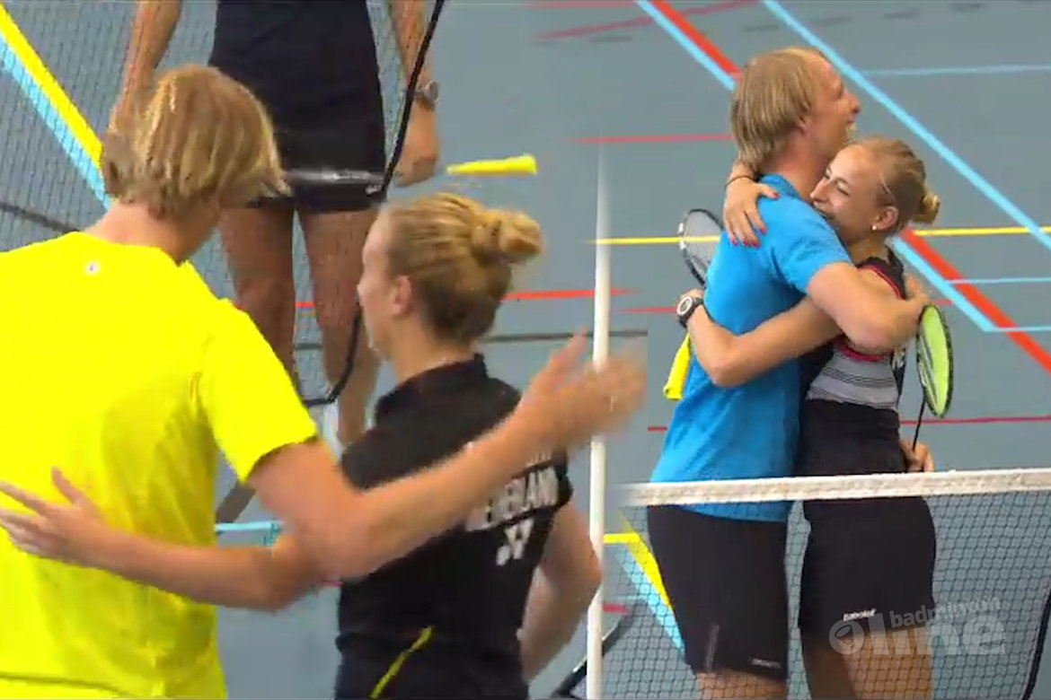 Mulder vs Mulder: badminton Mulder vs Mulder: badminton