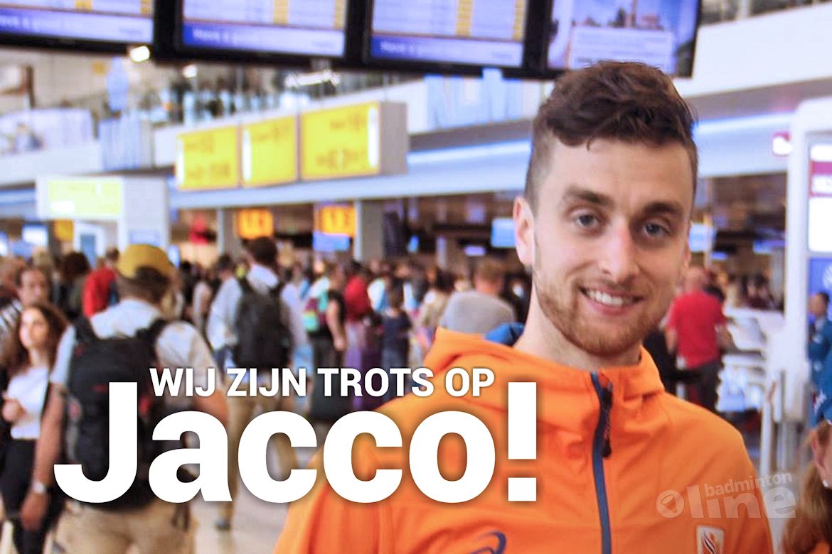 Wij zijn trots op Jacco! Wij zijn trots op Jacco!