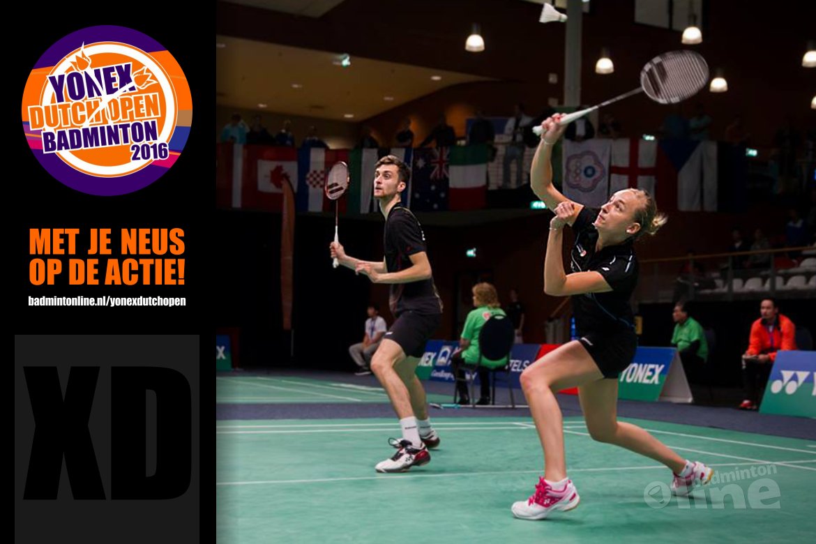 Dutch Open 2016: Jacco Arends en partner Piek favoriet voor eindzege Dutch Open 2016: Jacco Arends en partner Piek favoriet voor eindzege