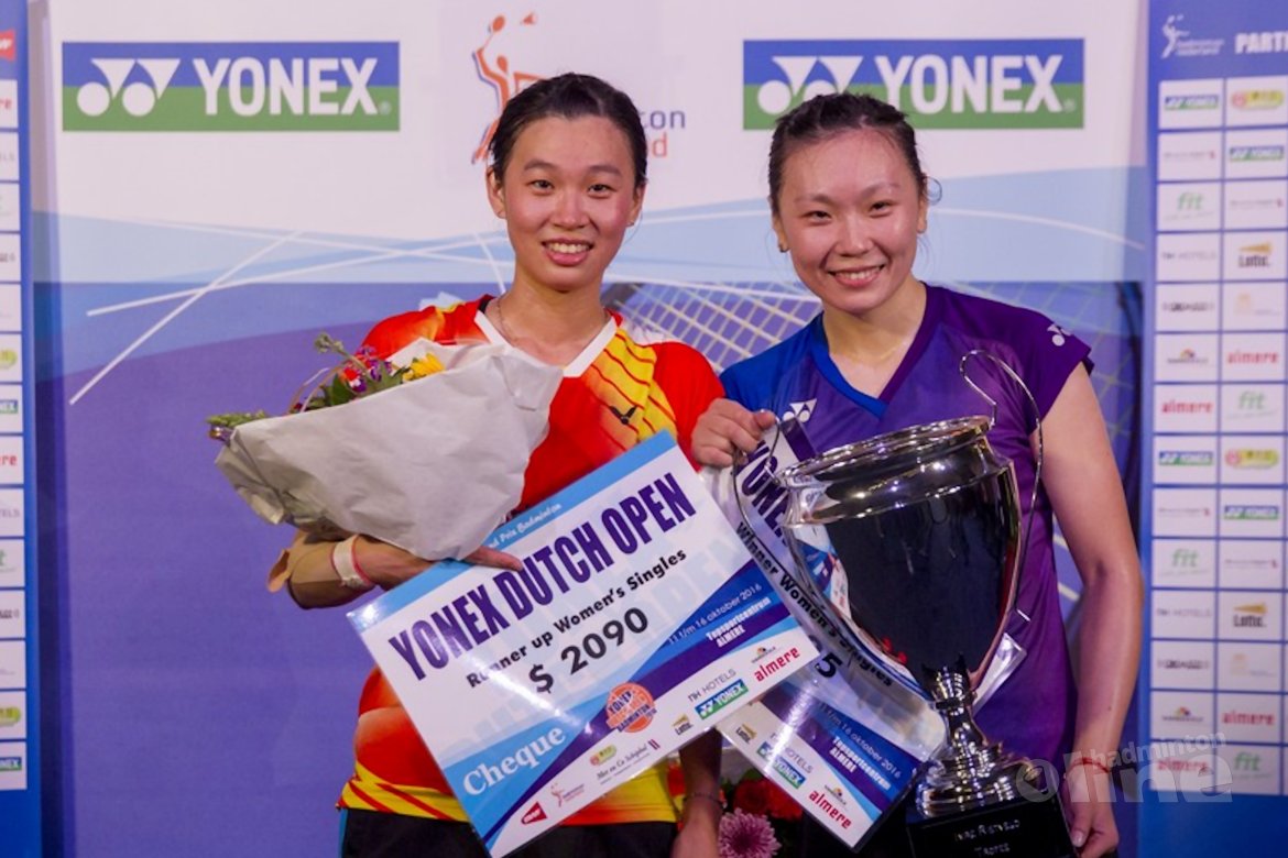 Tweede titel voor Zhang op Dutch Open 2016 Tweede titel voor Zhang op Dutch Open 2016