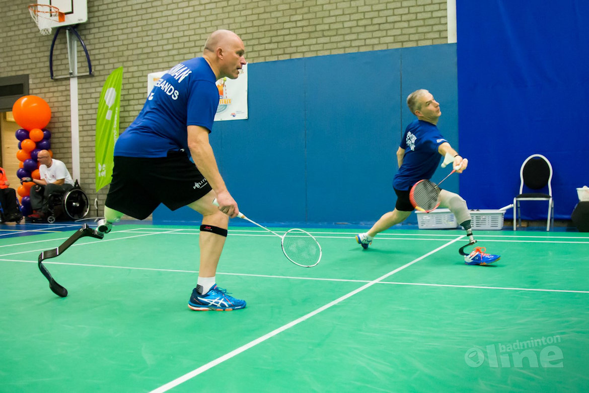 Oranje-equipe op medaillekoers EK Para-Badminton 2016 Oranje-equipe op medaillekoers EK Para-Badminton 2016