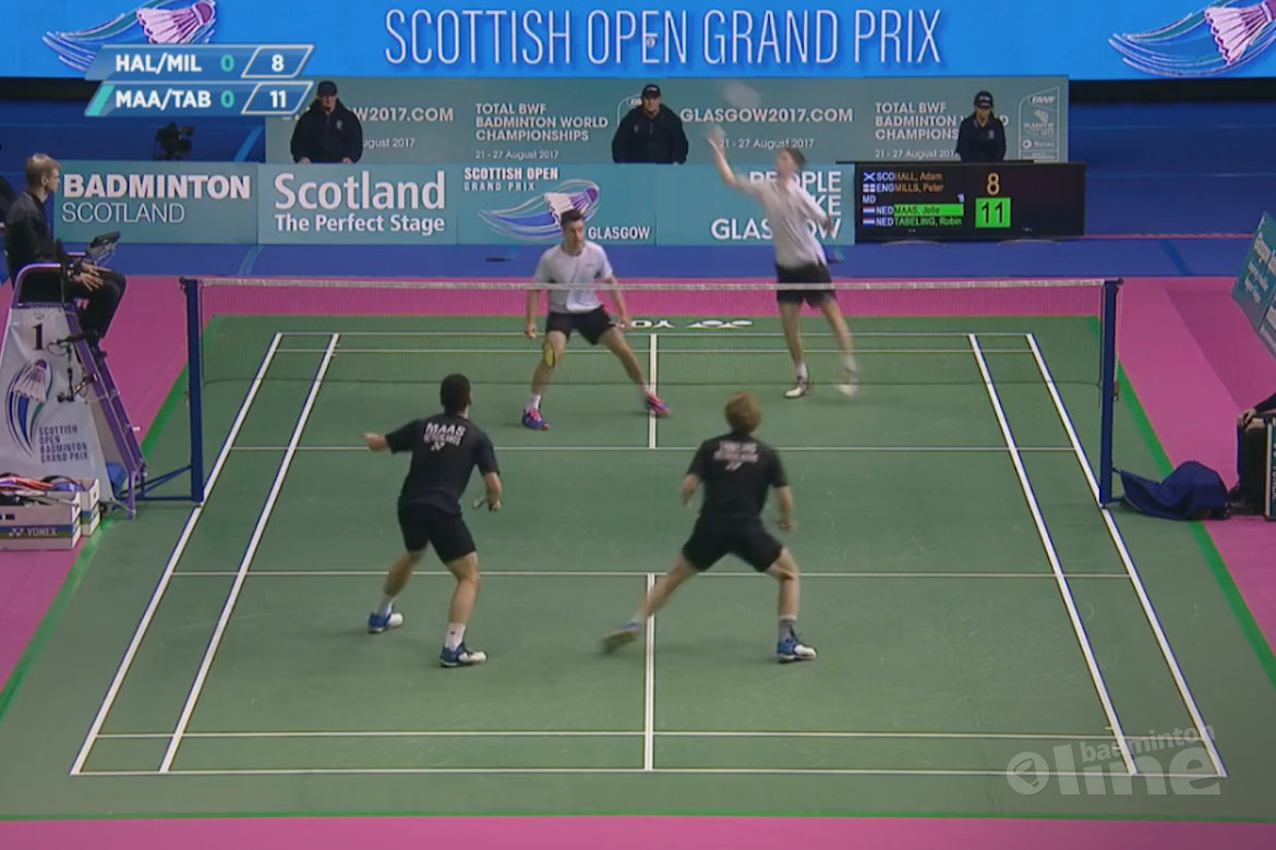 Jelle Maas en Robin Tabeling komen tot halve finales Scottish Open Jelle Maas en Robin Tabeling komen tot halve finales Scottish Open