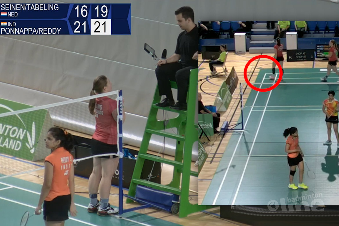 Irish Tabeling unhappy with line-call that might have cost her semi-final in Dublin Irish Tabeling unhappy with line-call that might have cost her semi-final in Dublin