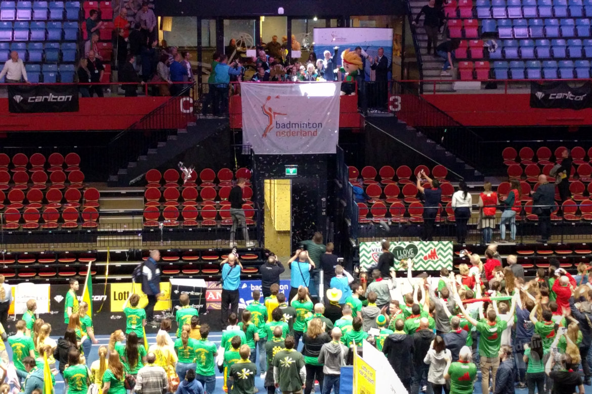 Twaalfde titel landskampioen badmintonners VELO in finale Carlton Eredivisie Twaalfde titel landskampioen badmintonners VELO in finale Carlton Eredivisie
