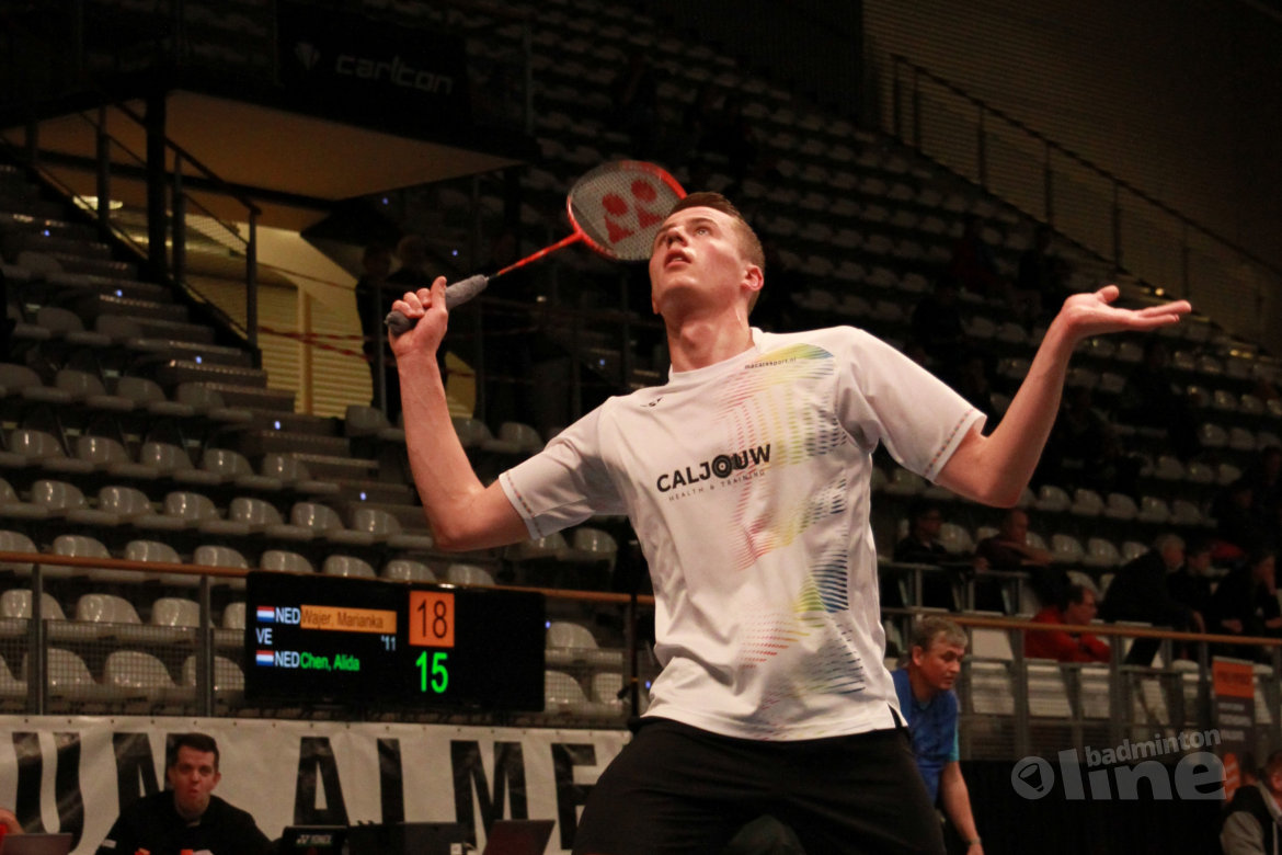 Mark Caljouw, Erik Meijs en Gayle Mahulette rechtstreeks in Belgian International hoofdtoernooi Mark Caljouw, Erik Meijs en Gayle Mahulette rechtstreeks in Belgian International hoofdtoernooi