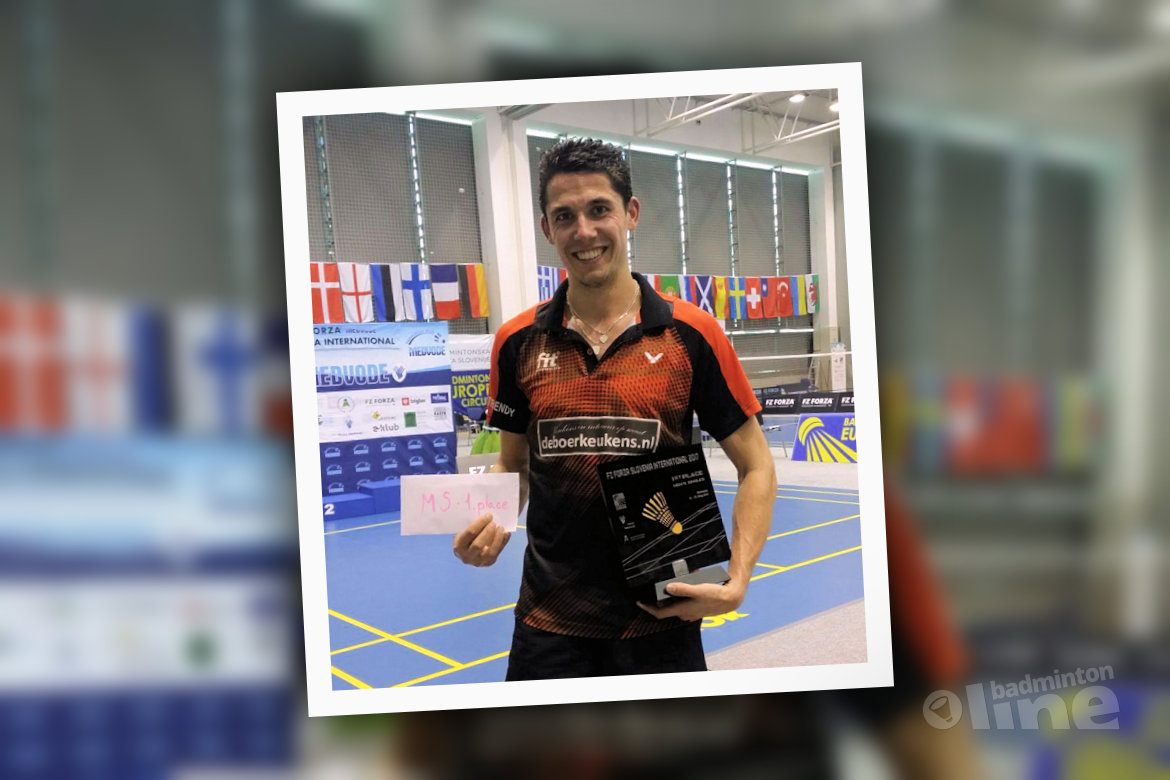 Erik Meijs wint eerste internationale titel in Slovenië Erik Meijs wint eerste internationale titel in Slovenië