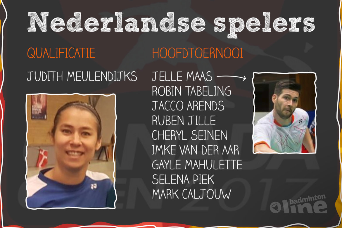 Judith Meulendijks met Nederlandse topbadmintonners bij Canada Open Judith Meulendijks met Nederlandse topbadmintonners bij Canada Open