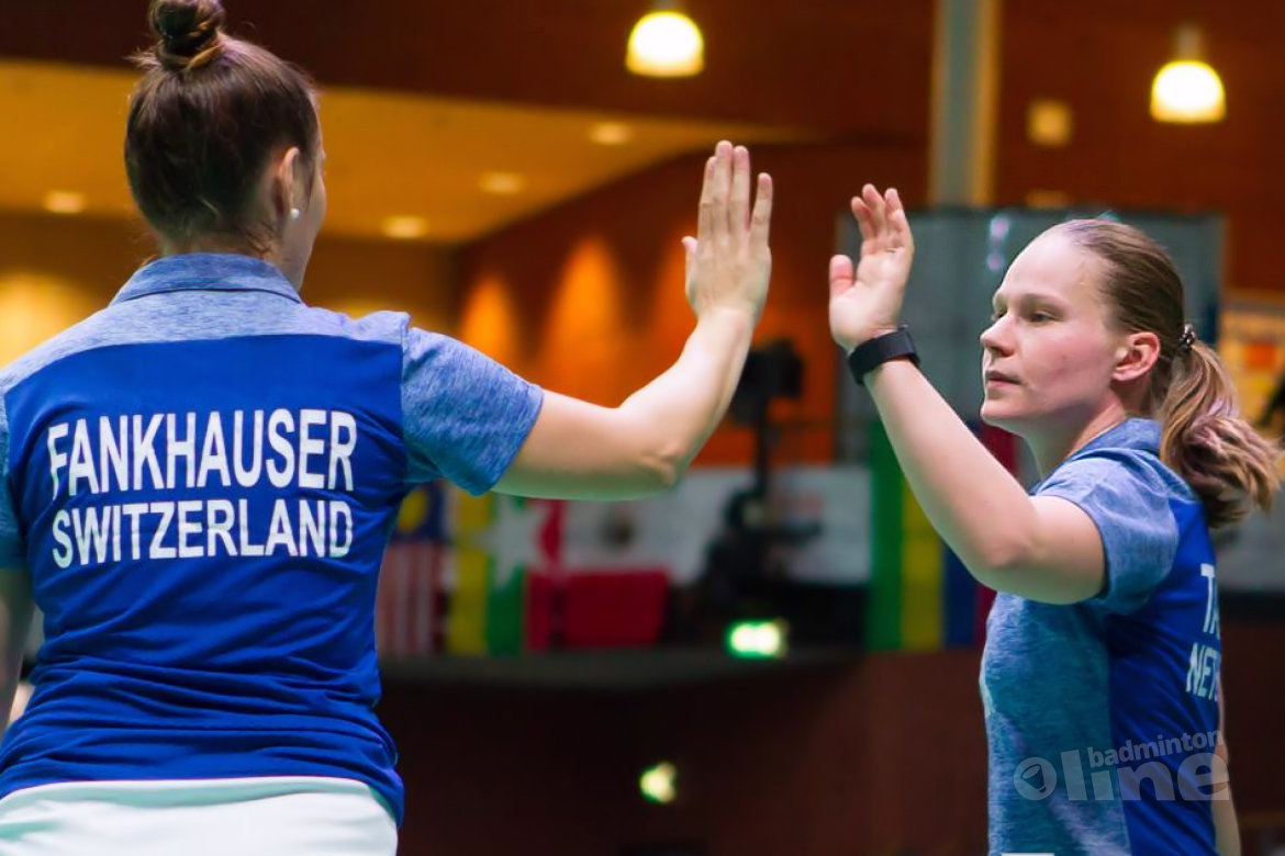 Soraya de Visch Eijbergen en Iris Tabeling in kwartfinales Swedish Open 2019 Soraya de Visch Eijbergen en Iris Tabeling in kwartfinales Swedish Open 2019